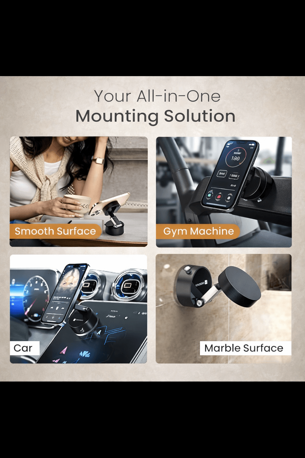 Drive Without Phone Falling — 360° Magnetic Holder