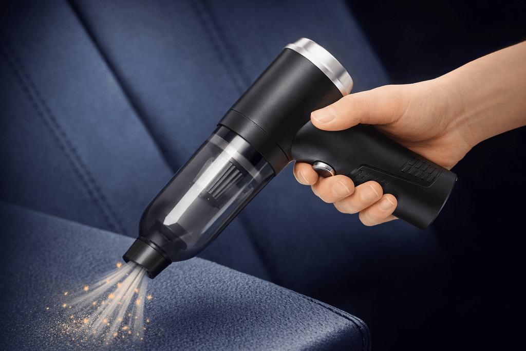 Portable Wireless Mini Vacuum Cleaner – Car & Keyboard Dust Cleaner
